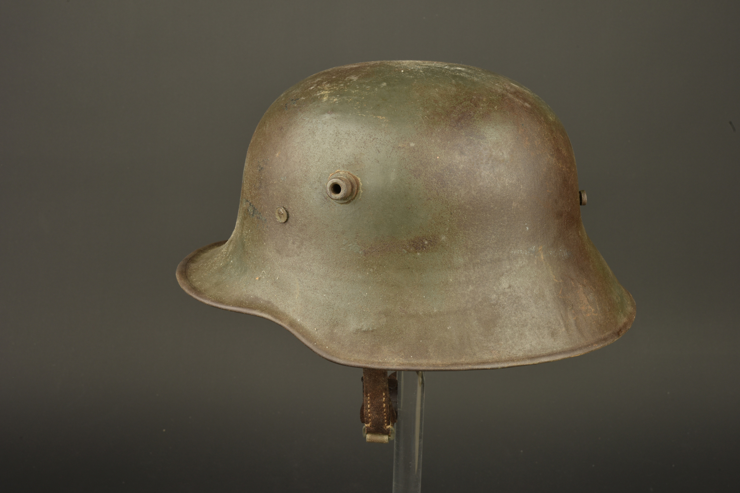 Casque allemand Stahlhelm M1918. German Model 1918 Stahlhelm helmet — photo 11