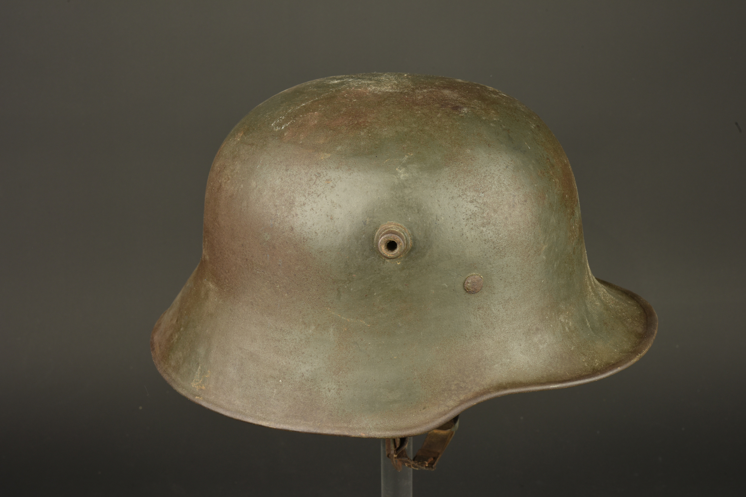 Casque allemand Stahlhelm M1918. German Model 1918 Stahlhelm helmet — photo 9