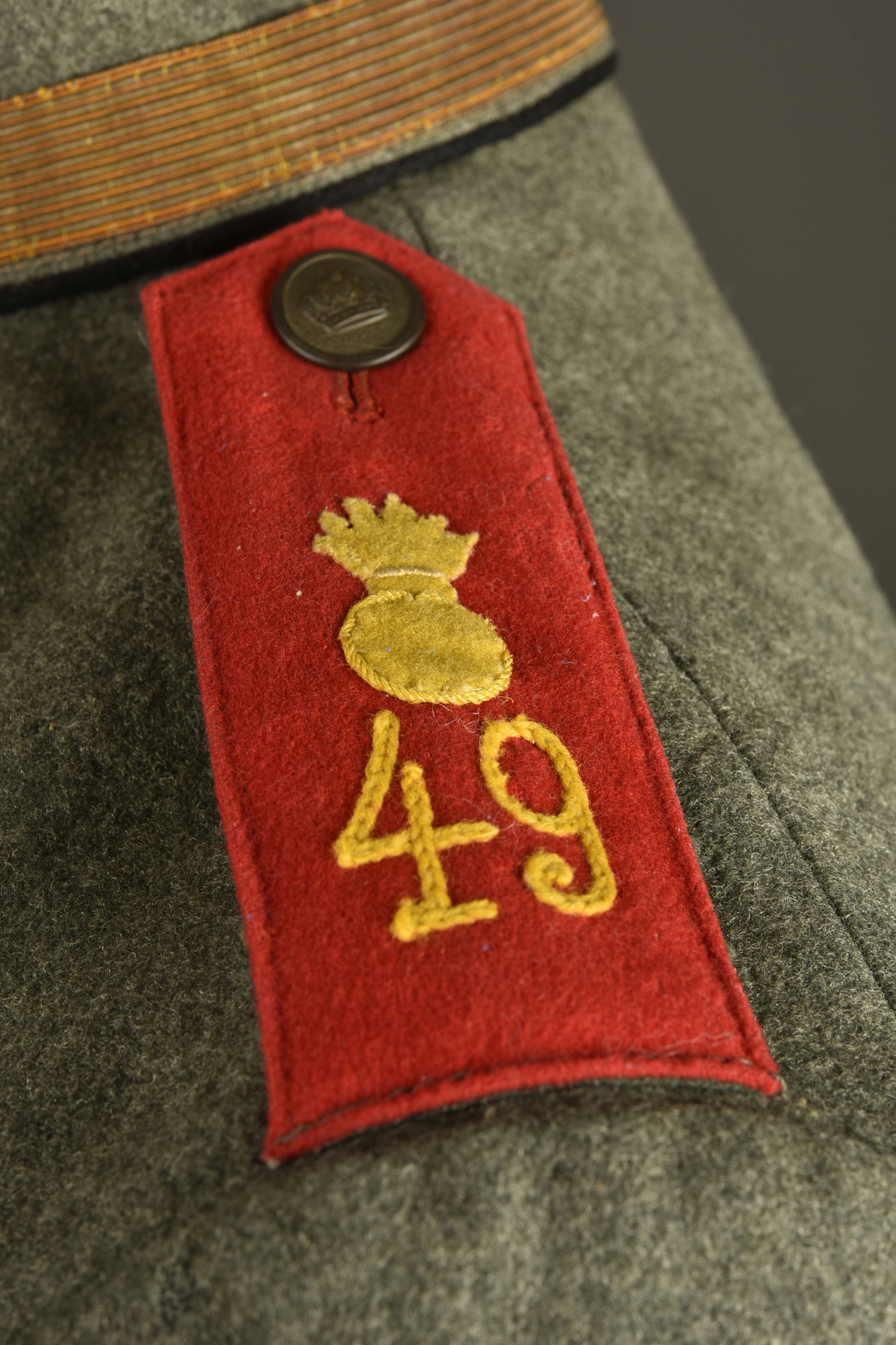 Feldrock 07-14 d'un sous officier du 49 Feldartillerie du Württemberg. Model 1907/14 Feldrock tunic of a non-commissioned officer of the 49th Württemberg Field Artillery Regiment. — photo 11
