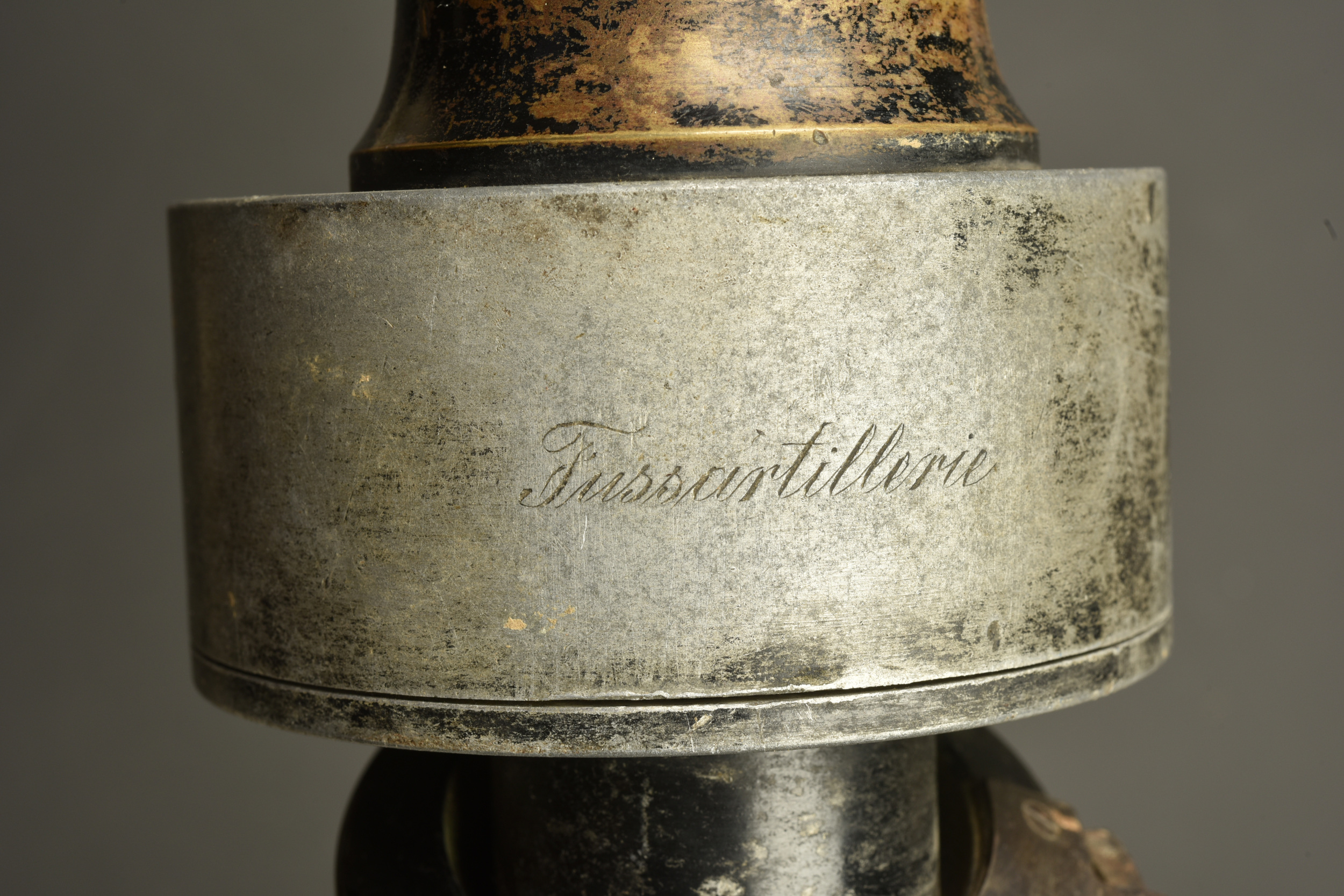 Lunette allemande de Fussartillerie. German Foot Artillery telescope. — photo 5