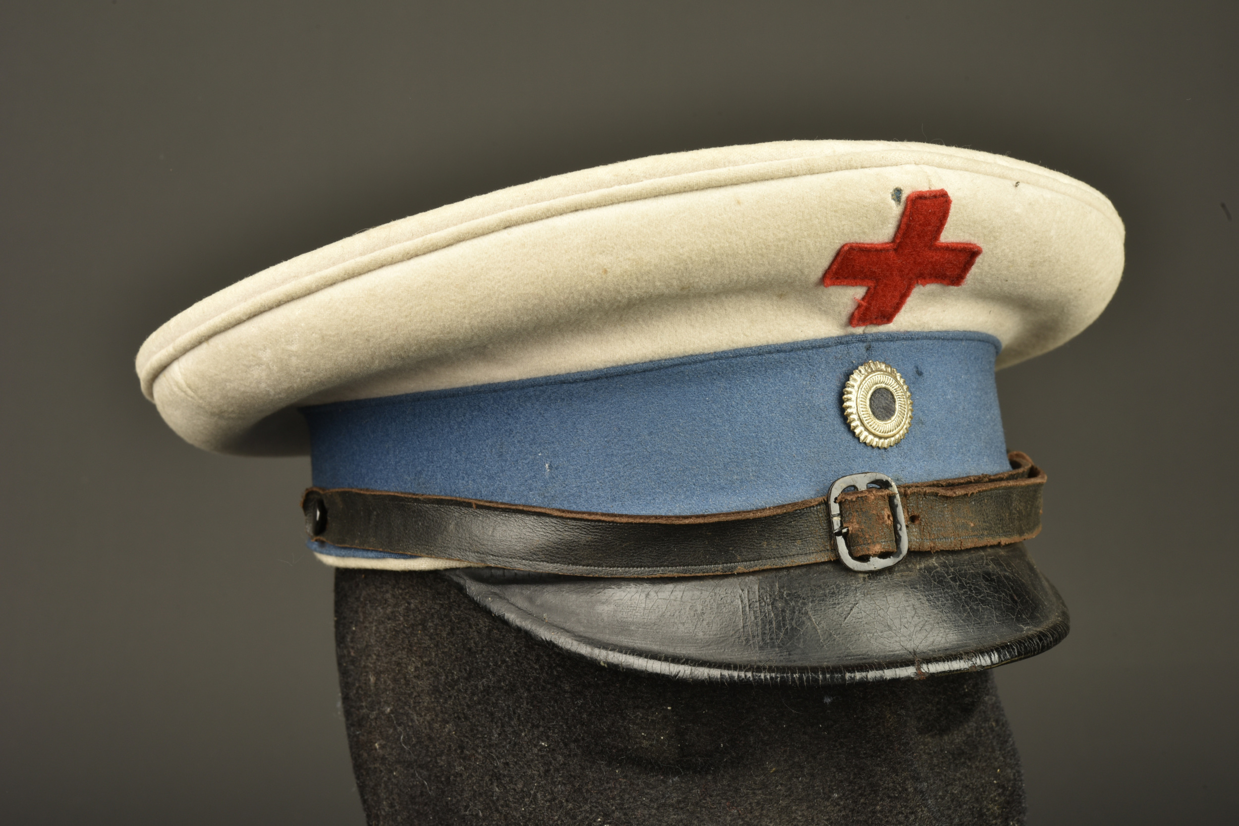 Casquette de sous-officier Sanitaire bavarois. Bavarian medical NCO visor cap. — photo 11