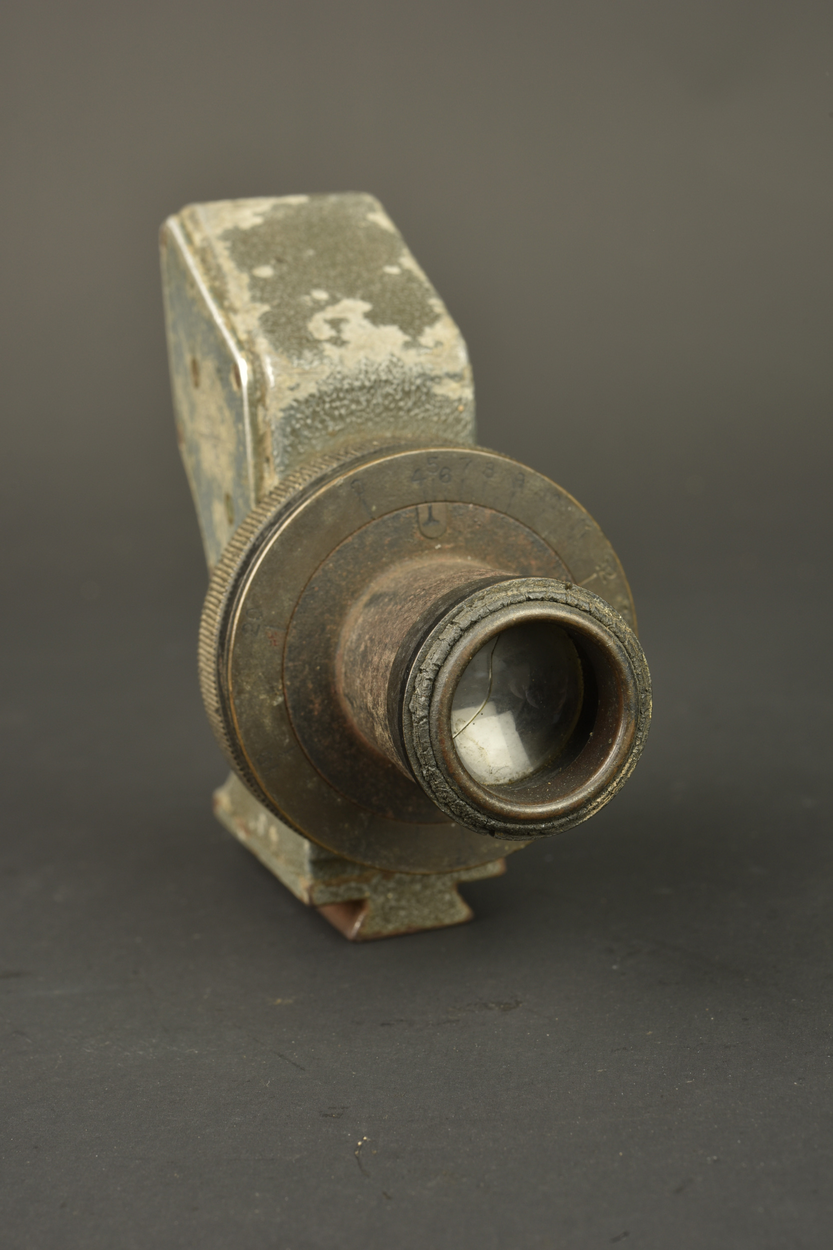 Rare lunette ZF12 nA Goerz pour mitrailleuse MG08. Rare Goerz ZF12 nA scope for MG08 machine gun — photo 6