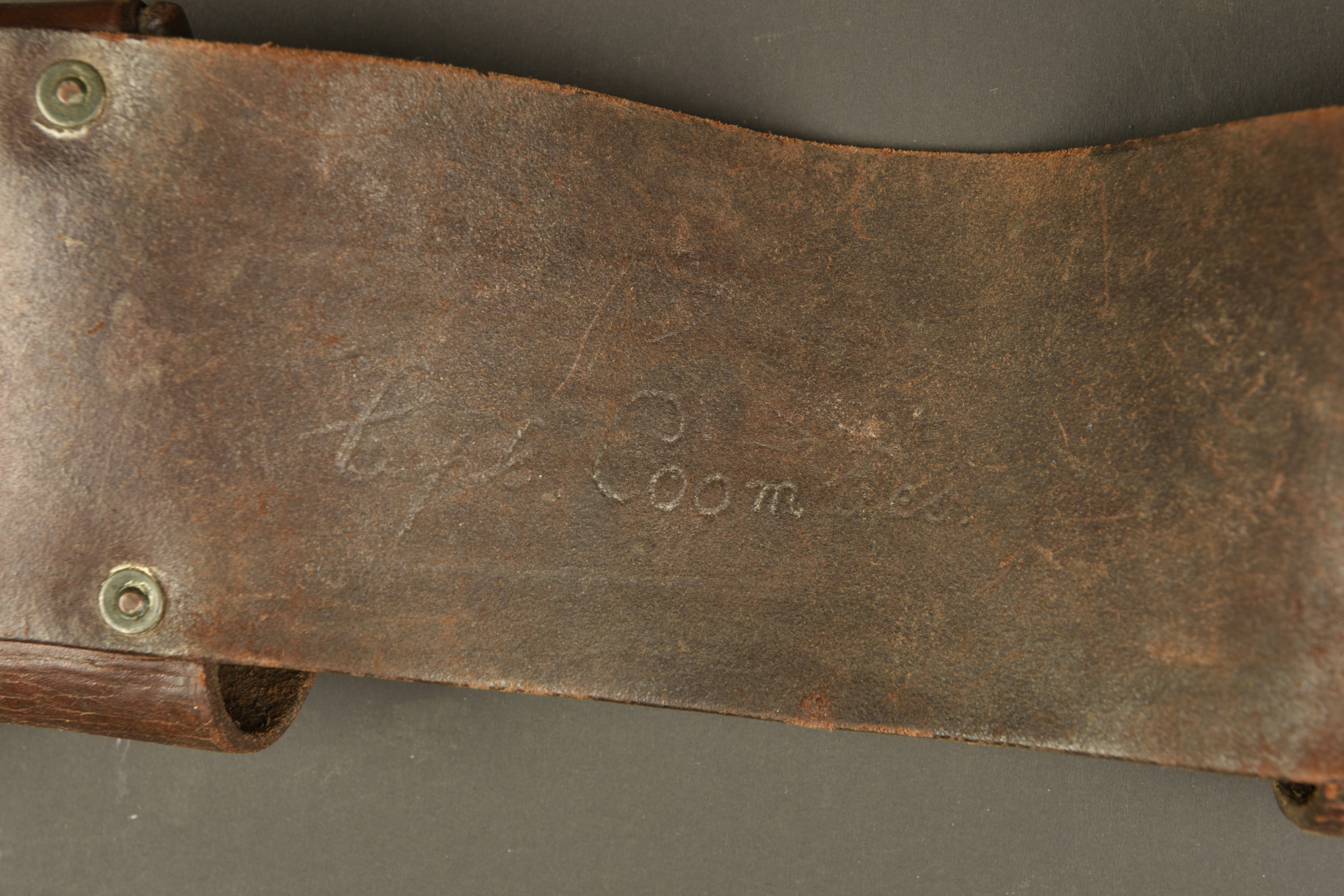 Baudrier cartouchière de cavalerie anglaise. British cavalry bandolier ammunition belt — photo 3