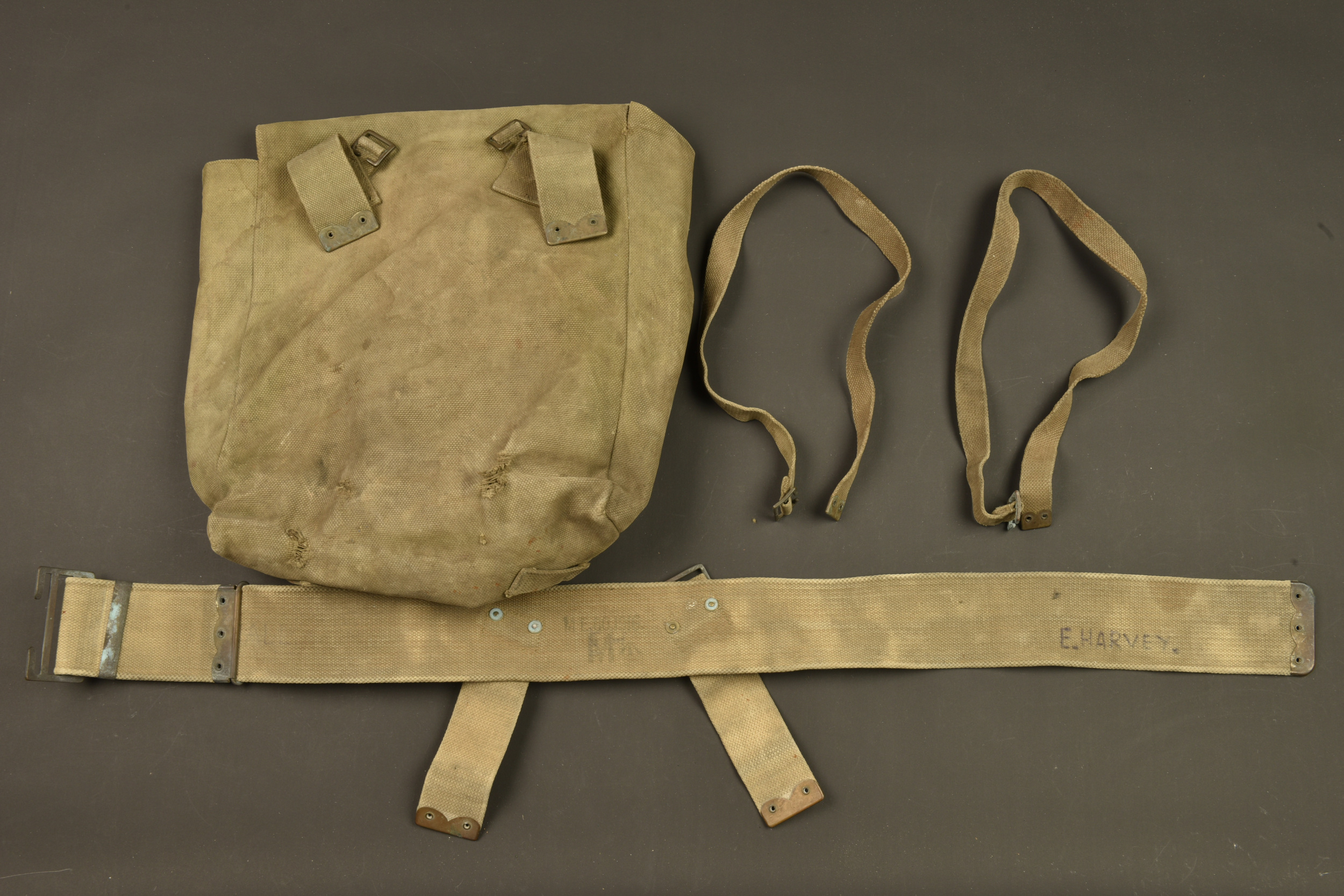 Equipement anglais en Web pattern 1908. British Web Pattern 1908 equipment — photo 5