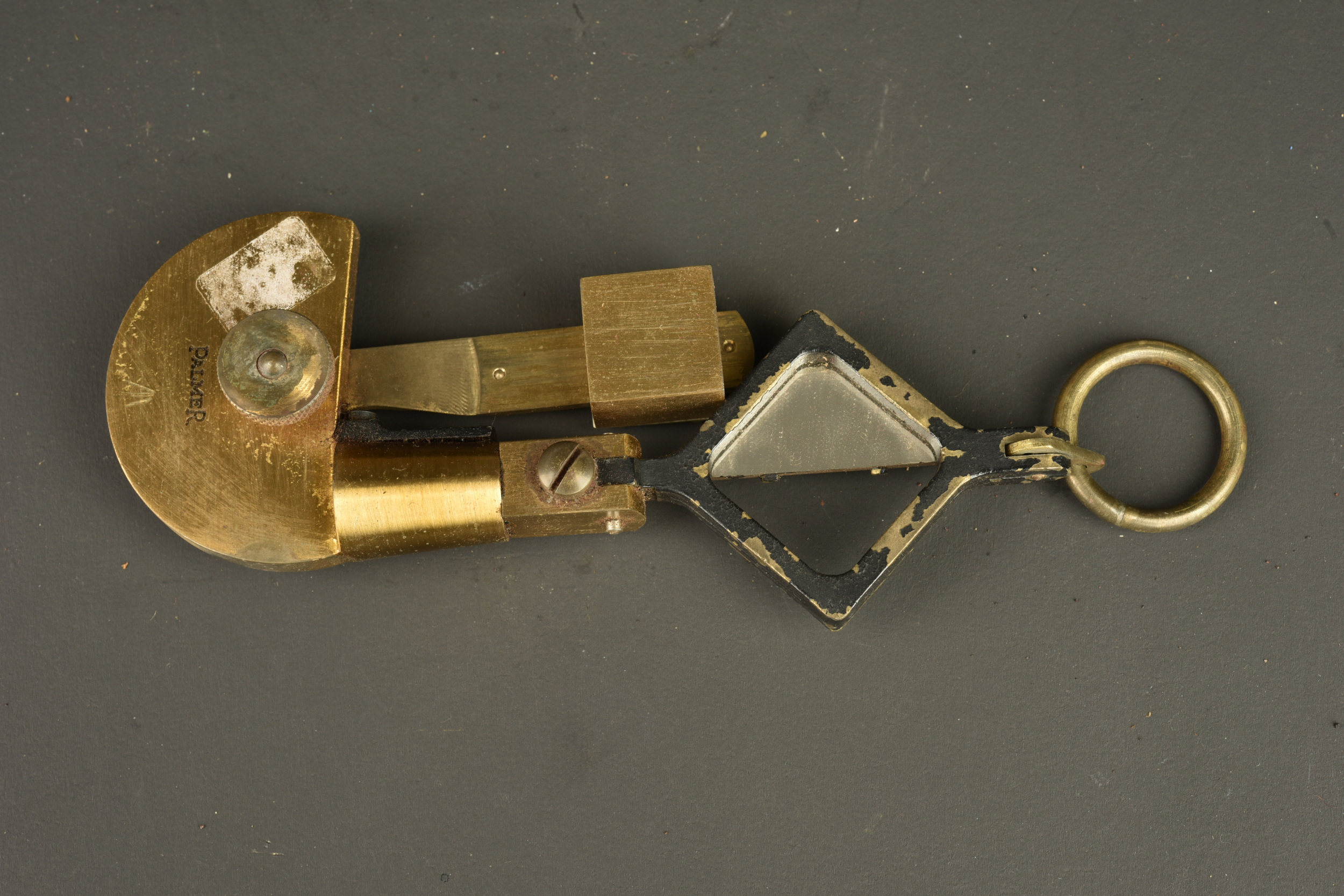Ensemble de 3 clinomètres anglais. Set of 3 British clinometers — photo 6