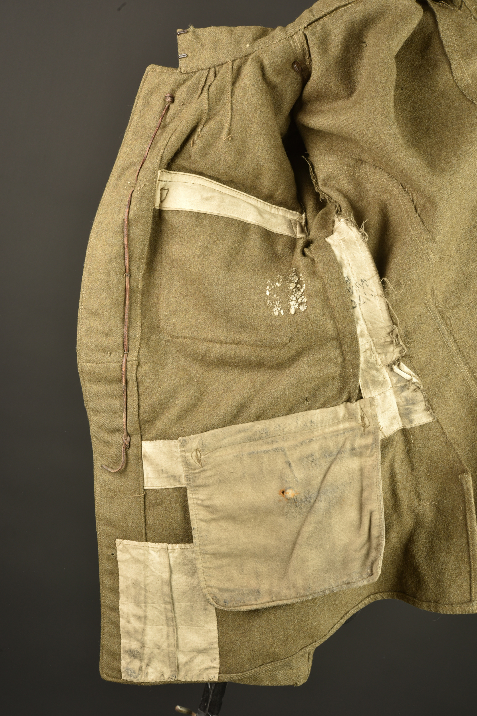 Veste anglaise Service Dress 1902 de la 30th Division. British Service Dress 1902 tunic of the 30th Division — photo 4