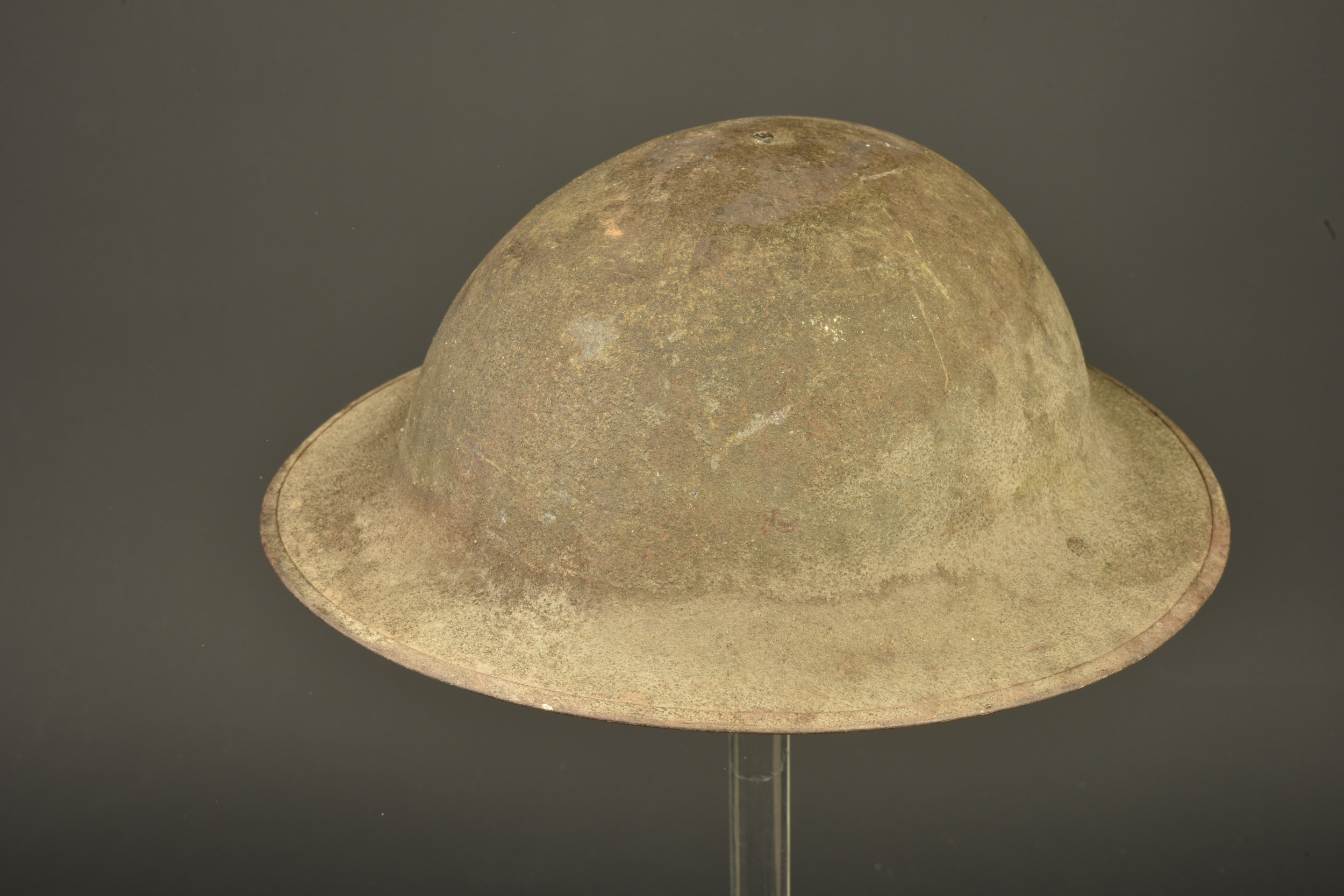 Casque anglais MkI, ceinture en web et cartouchière. British MkI helmet, web belt and ammunition pouch — photo 9