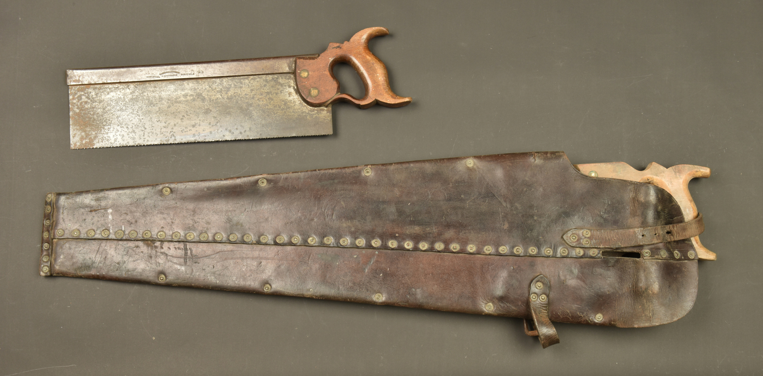Lot de 2 scies anglaises. Lot of 2 British saws — photo 4