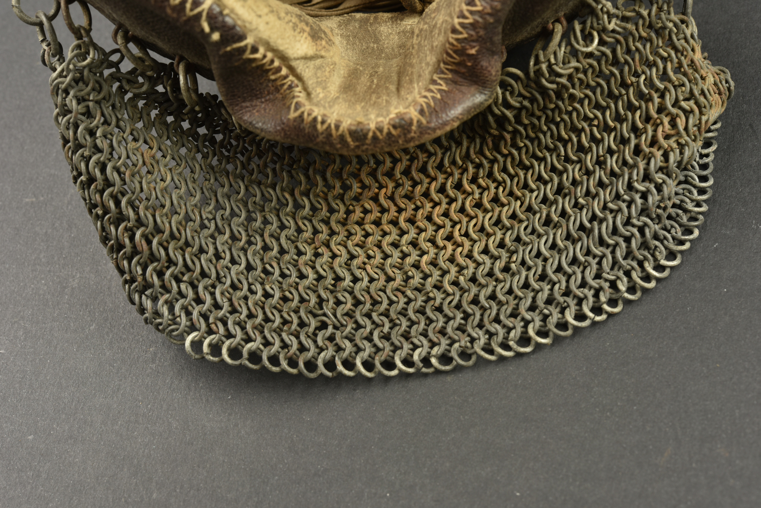 Masque pare éclats loup de tankiste anglais et français. British and French splinter masks for tank crews — photo 3