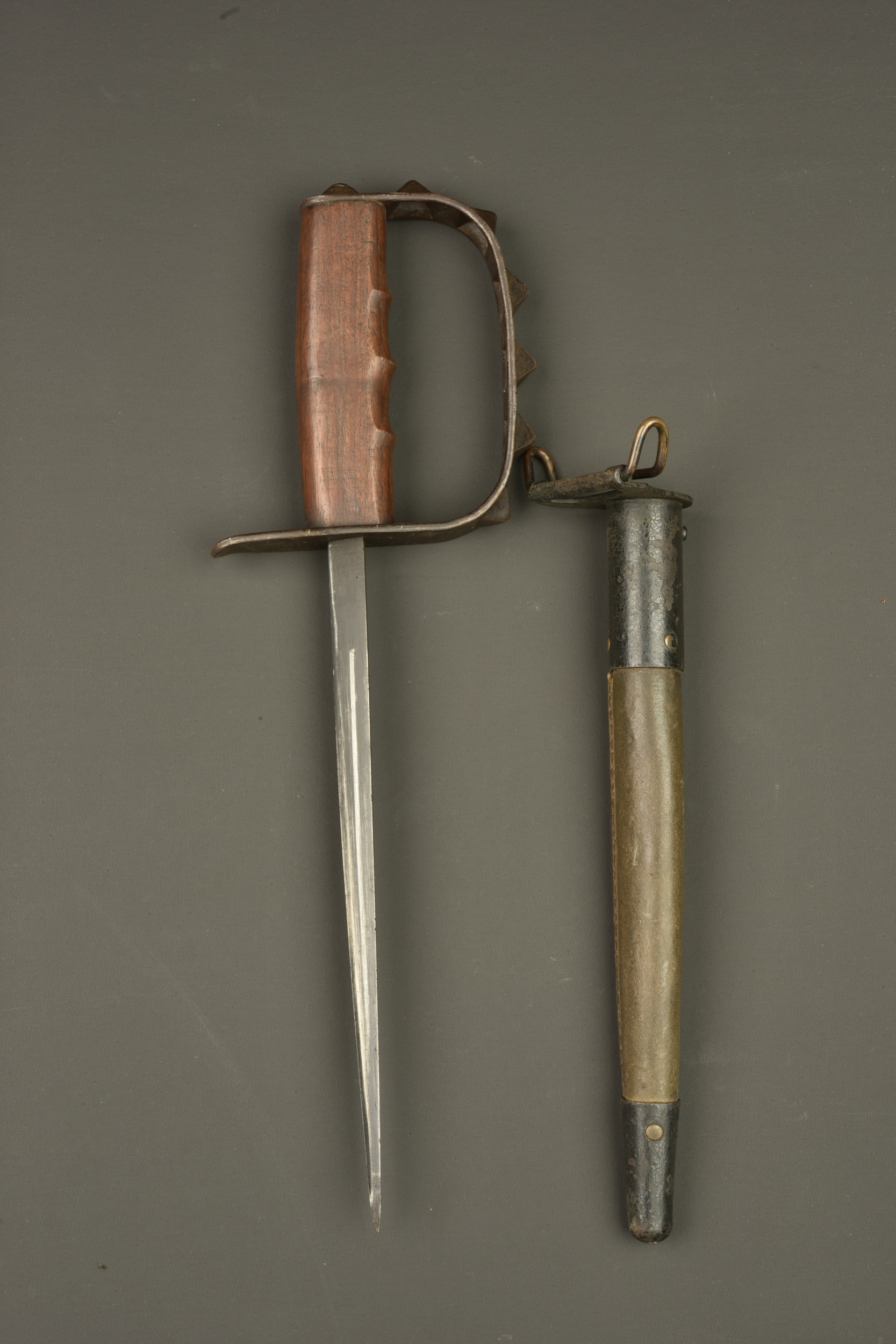 Poignard de combat américain Trench Knife US 17. American fighting knife Trench Knife US 1917 — photo 4