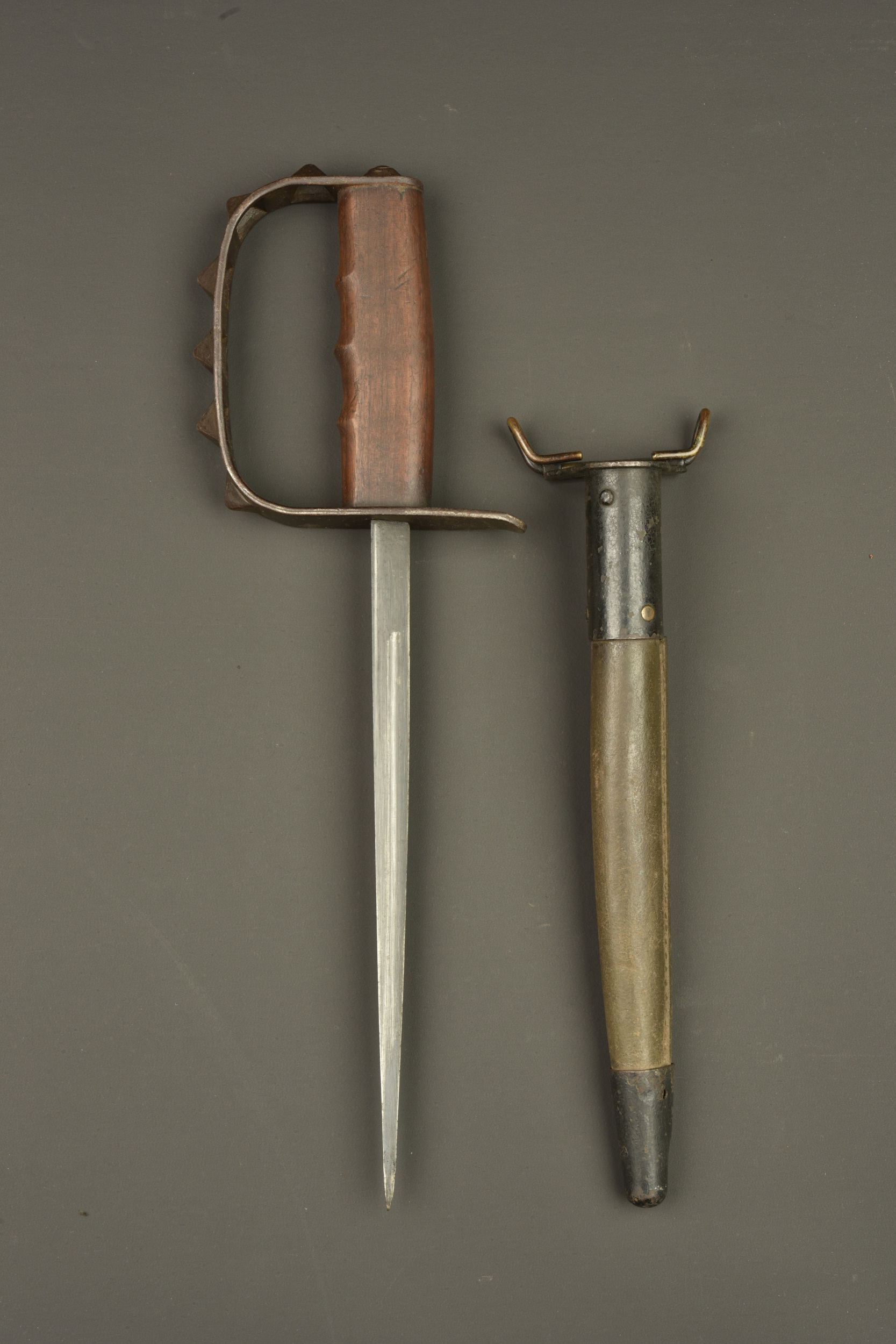 Poignard de combat américain Trench Knife US 17. American fighting knife Trench Knife US 1917 — photo 5