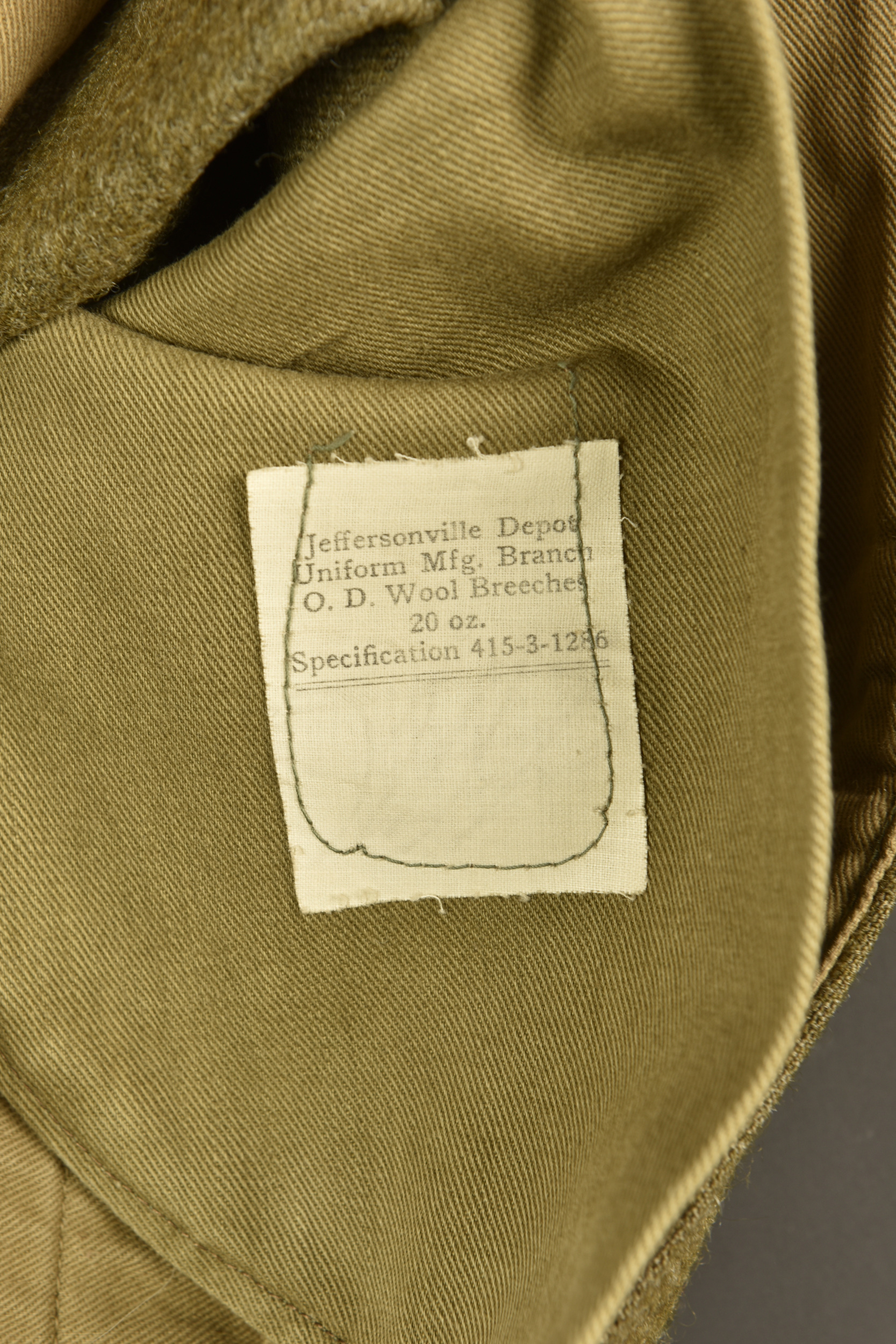 Uniforme américain en laine. American wool uniform — photo 2