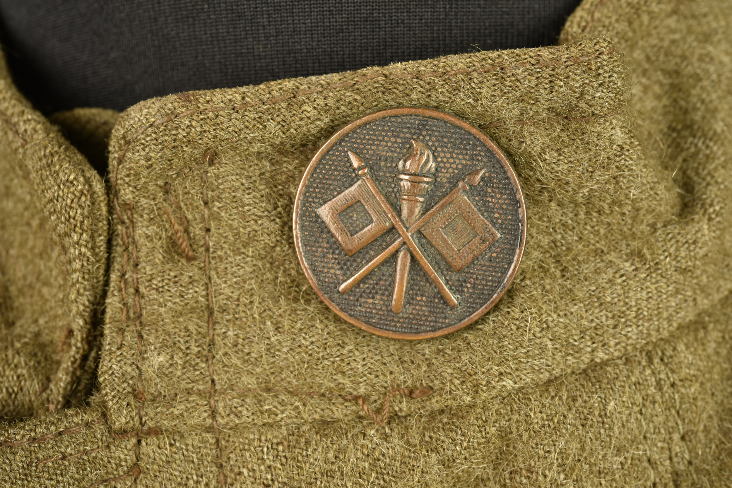 Uniforme américain Signal Corps. American Signal Corps uniform — photo 18