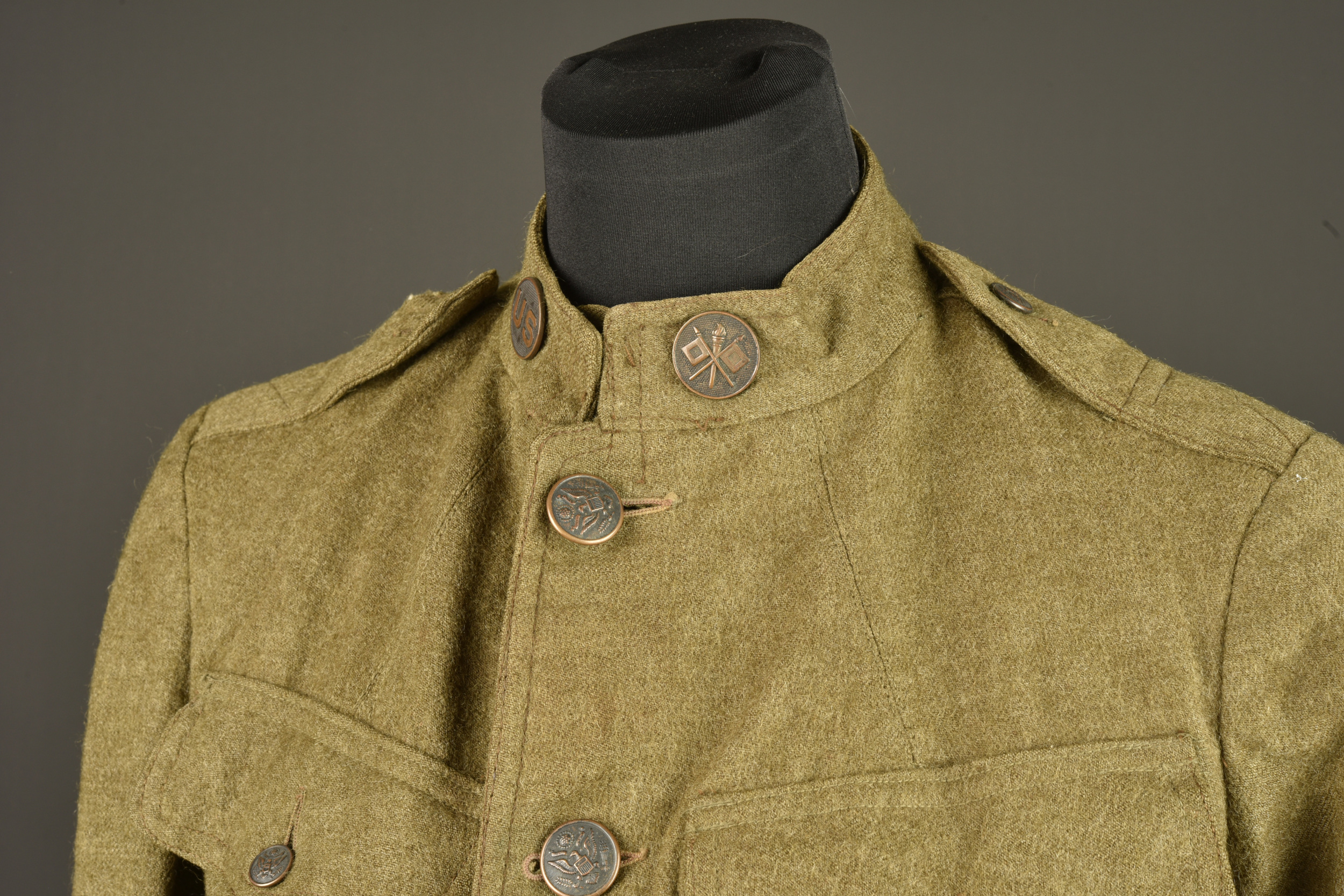 Uniforme américain Signal Corps. American Signal Corps uniform — photo 19
