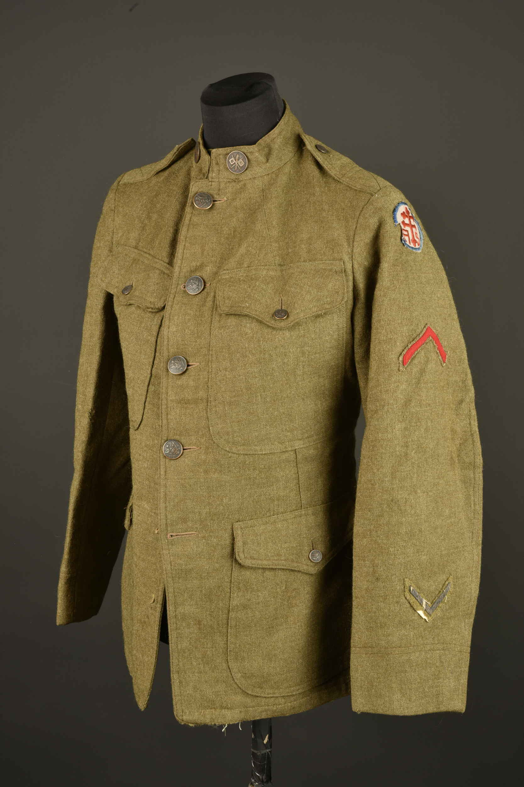 Uniforme américain Signal Corps. American Signal Corps uniform — photo 23