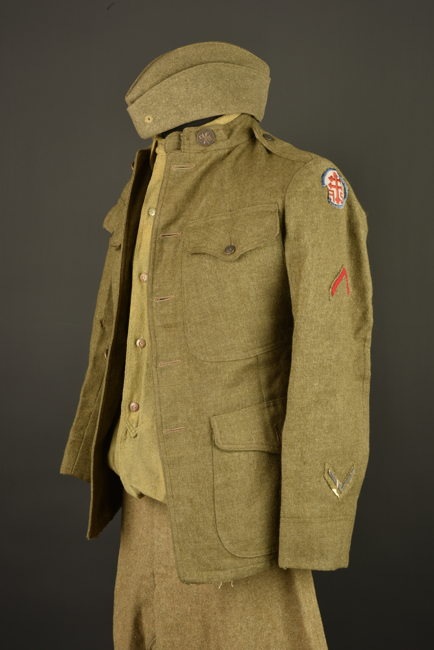Uniforme américain Signal Corps. American Signal Corps uniform — photo 28