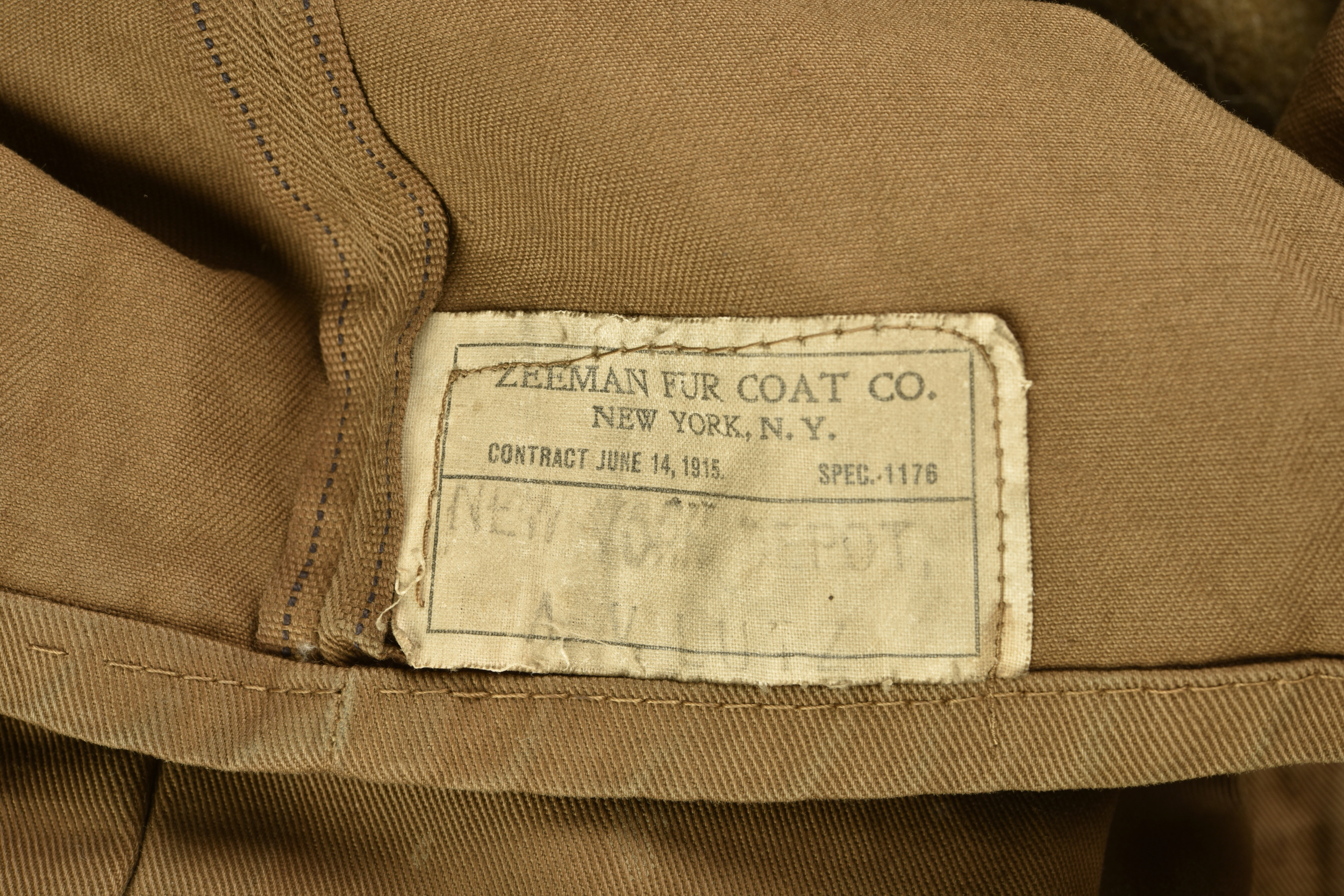 Capote américaine de la 32nd Infantry Division. American greatcoat of the 32nd Infantry Division — photo 3