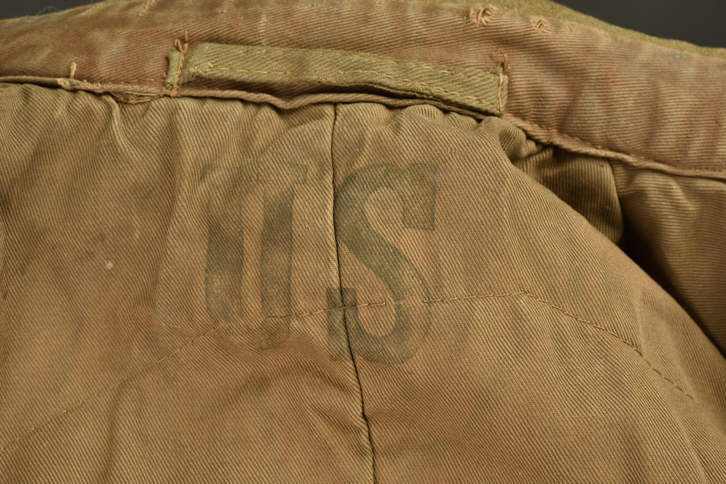 Capote américaine de la 32nd Infantry Division. American greatcoat of the 32nd Infantry Division — photo 4