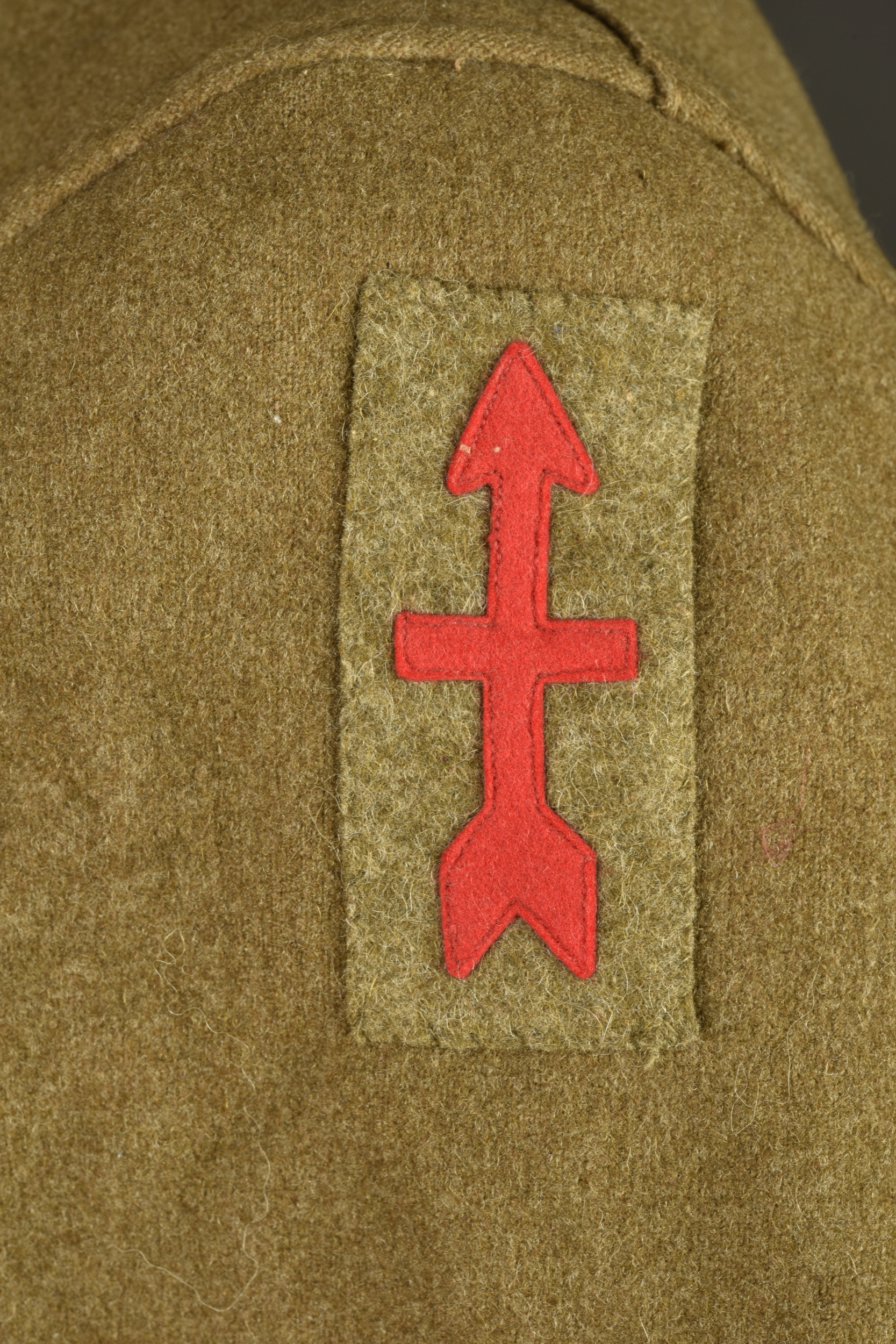 Capote américaine de la 32nd Infantry Division. American greatcoat of the 32nd Infantry Division — photo 8