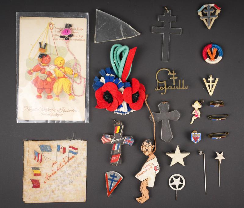 Insignes libération. Liberation insignias.