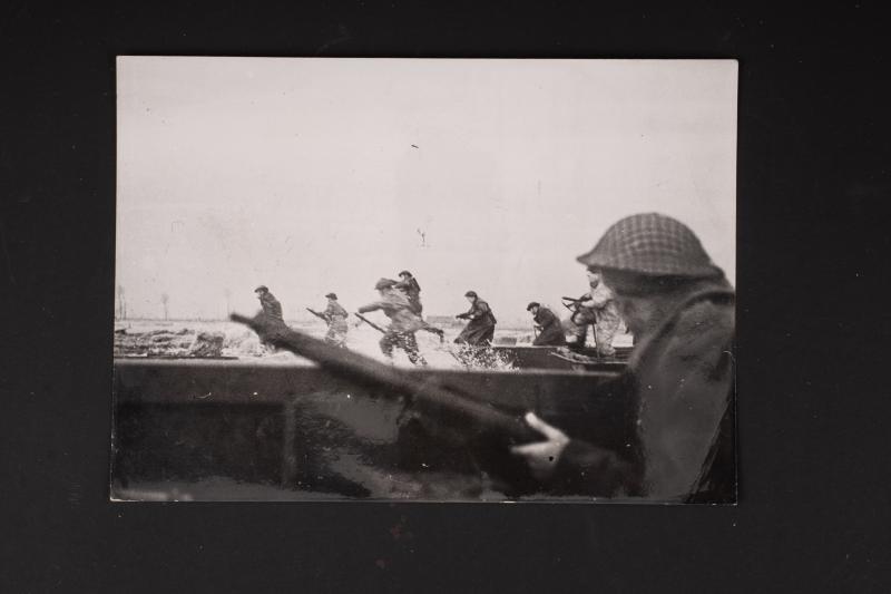 Photo sur le Front de Dunkerque. Dunkirk Front photograph.