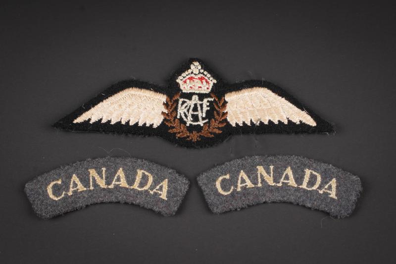 Insignes RCAF. RCAF insignias.