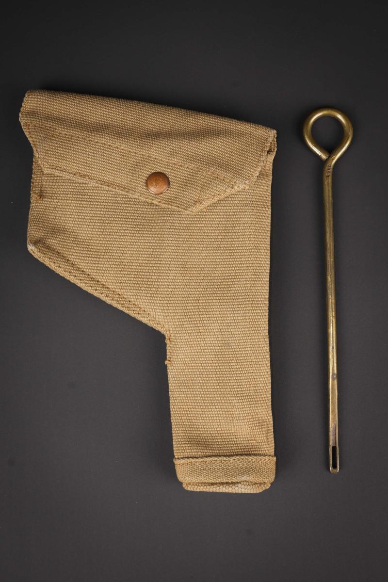Holster de pistolet Webley. British webley holster.