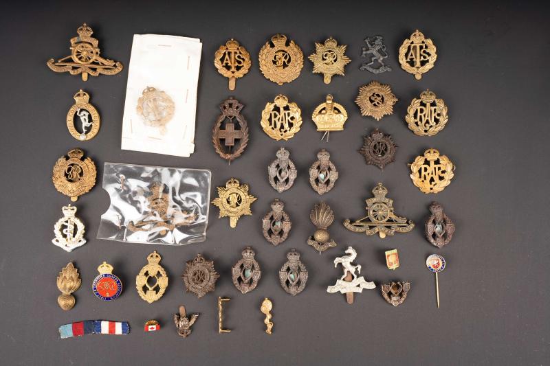 Cap badge britannique. British cap badge.