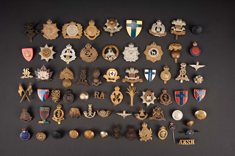 Cap badge britannique. British cap badge.