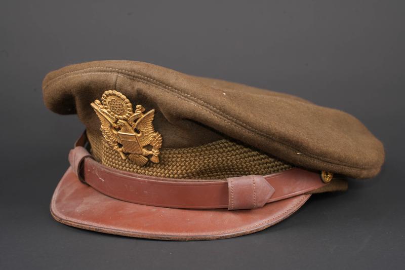 Casquette d'officier US. US Officer's cap.