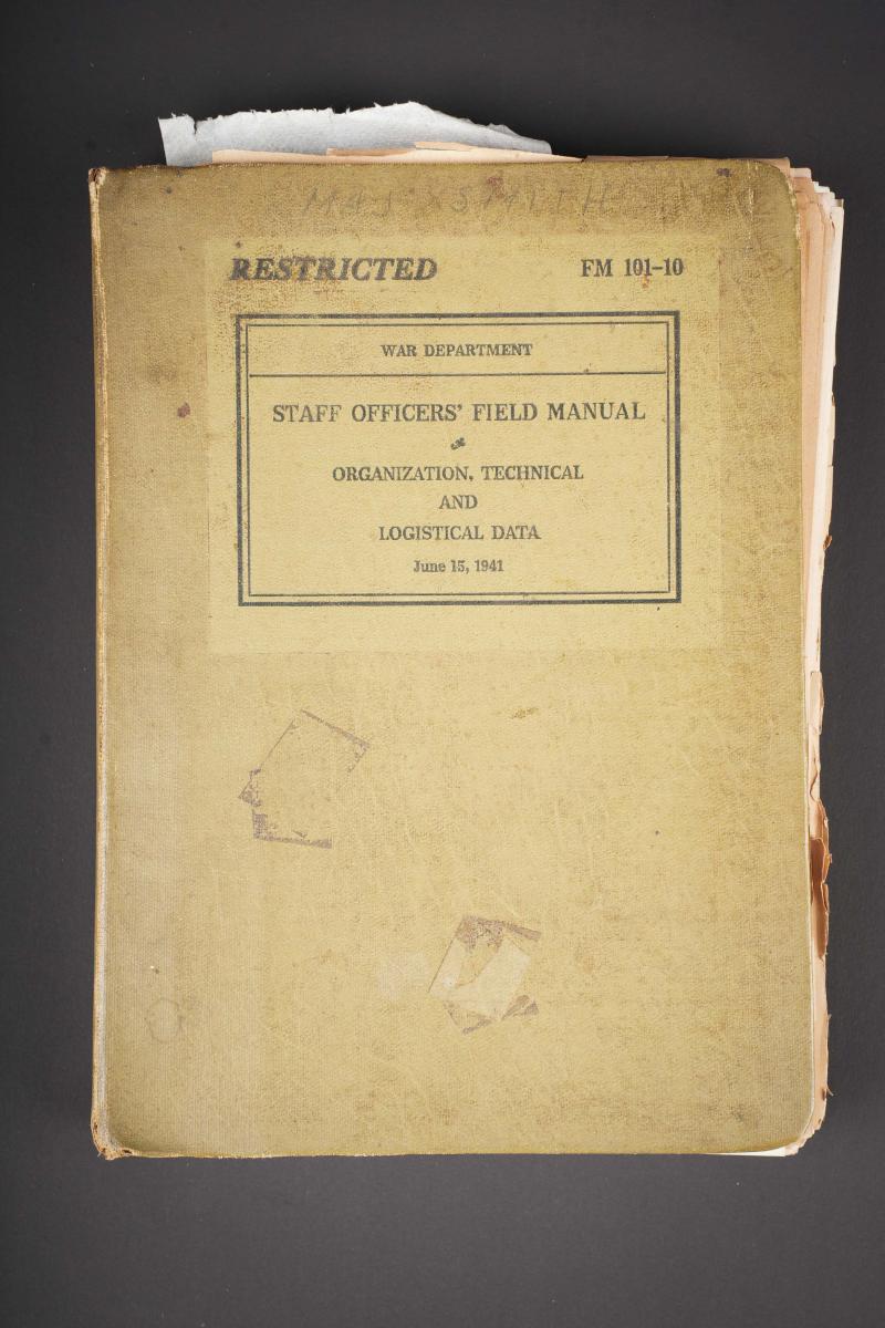 Staffs Officers Field Manual.
