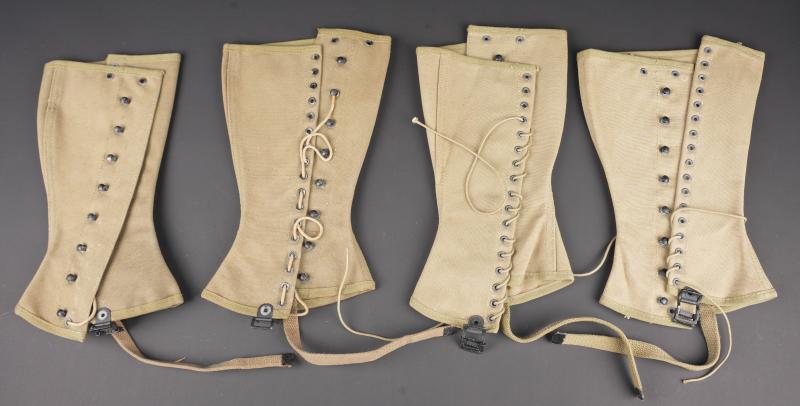 Guêtres US. US army gaiters.