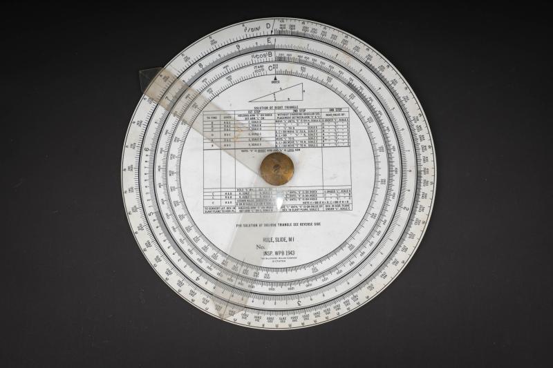Disque de calcul M1. US M1 calculating disk