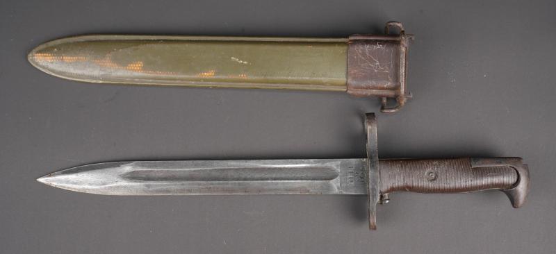 Baïonnette courte Garand. US army M1 Garand bayonet.