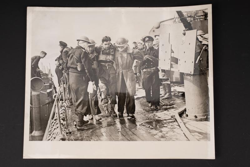 Photo Normandie Juin 1944. Normandy June 1944 press photograph.