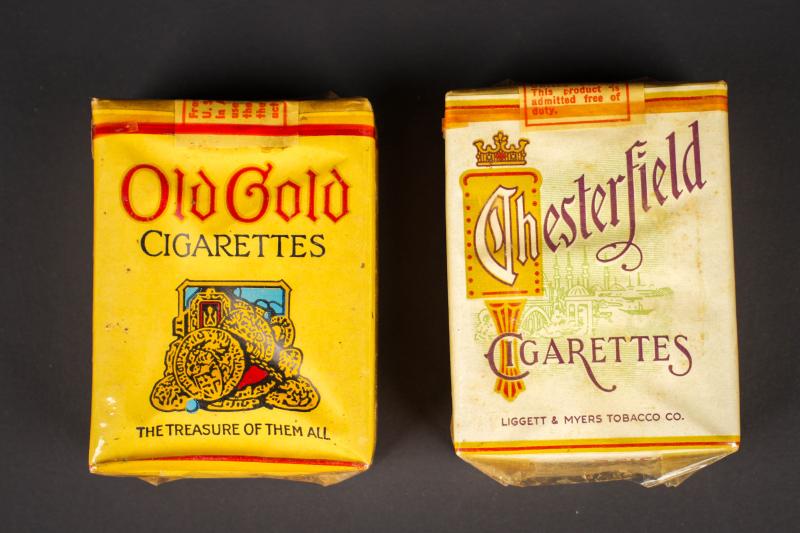 Cigarettes américaine. American cigarettes.