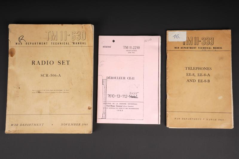 Livrets technique US. US Army technic  booklet.