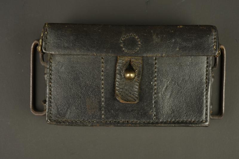 Cartouchière française mle 1884 réutilisée en 1914. French Model 1884 cartridge pouch reissued in 1914