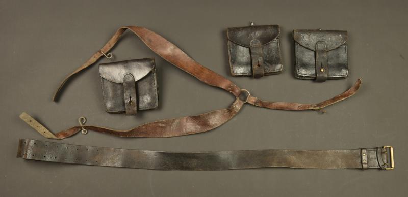 Ensemble brelage français. French webbing equipment set