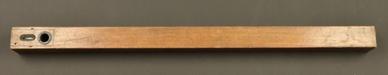 Périscope de tranchée français en bois vernis. French trench periscope in varnished wood