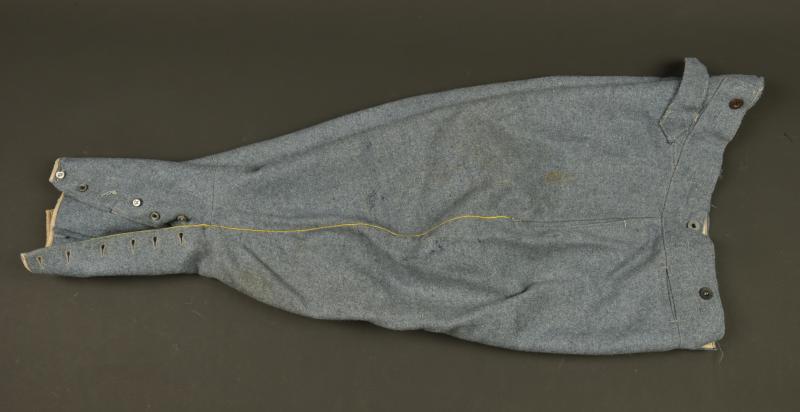 Culotte bleu horizon troupe infanterie. Horizon blue infantry other ranks breeches