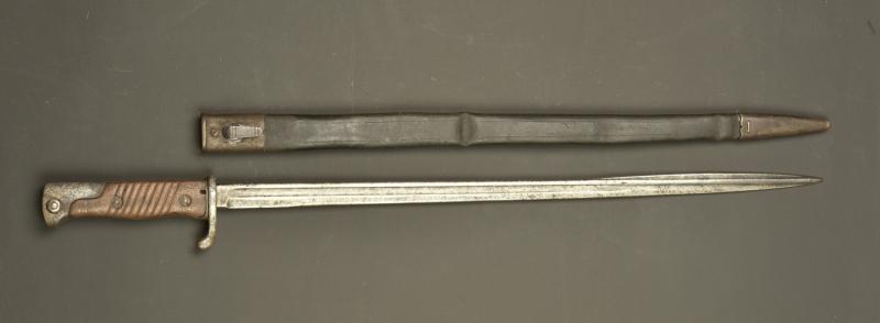 Baïonnette allemande S98 nA régiments saxons. German S98 nA bayonet regimentally marked to Saxon regiments