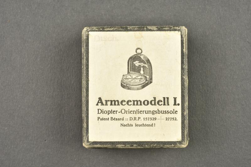 Boussole allemande d'infanterie Bezard Armeemodell I. German infantry compass Bezard Armeemodell I