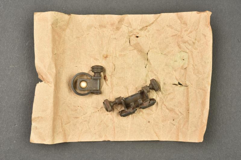 Dispositif pour tir de nuit du Gewehr 98. Night firing device for the Gewehr 98