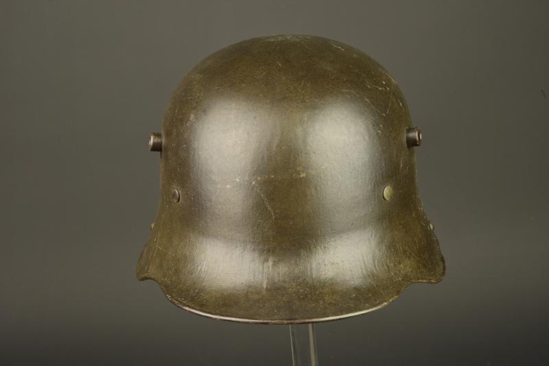 Casque allemand M1916 feldgrau du Württemberg. Württemberg feldgrau German Model 1916 helmet