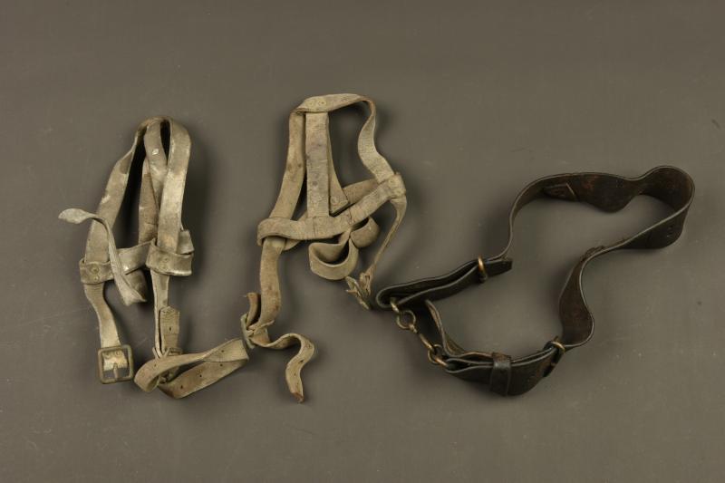 Equipement anglais en cuir pattern 1914. British Pattern 1914 leather equipment
