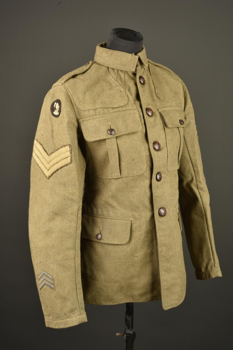 Veste anglaise Service Dress 1902 de la 30th Division. British Service Dress 1902 tunic of the 30th Division