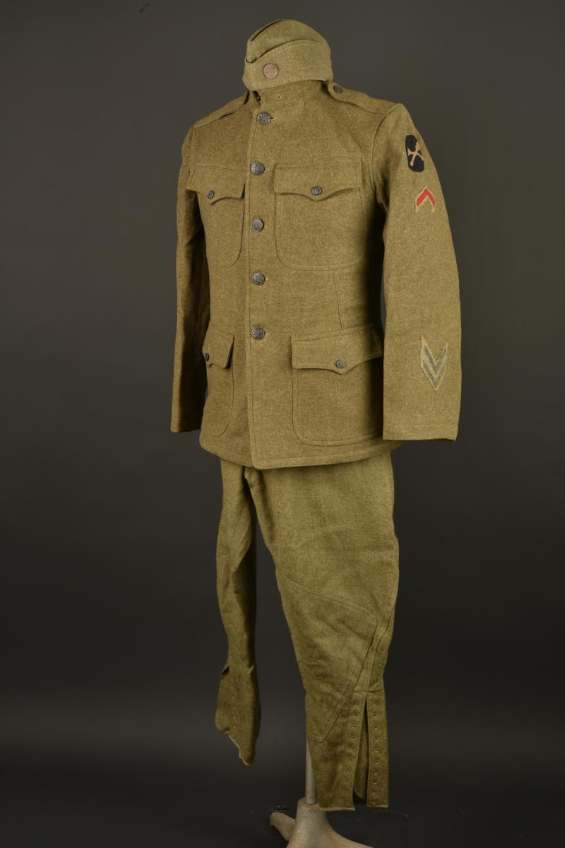 Uniforme américain en laine. American wool uniform