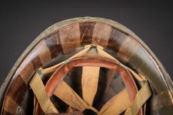 Casque de parachutiste US légion étrangère. U.S. paratrooper helmet used by the Foreign Legion. — miniature 12
