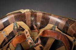 Casque de parachutiste US légion étrangère. U.S. paratrooper helmet used by the Foreign Legion. — miniature 15